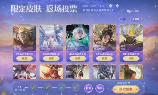 王者荣耀七周年返场皮肤有哪些 王者荣耀七周年返场皮肤一览