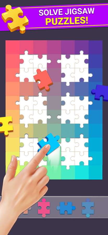 Color Jigsaw Hue Puzzle Gameios版0