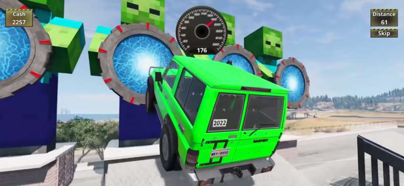 Mega Stunt Offroad Truck Crashios版1