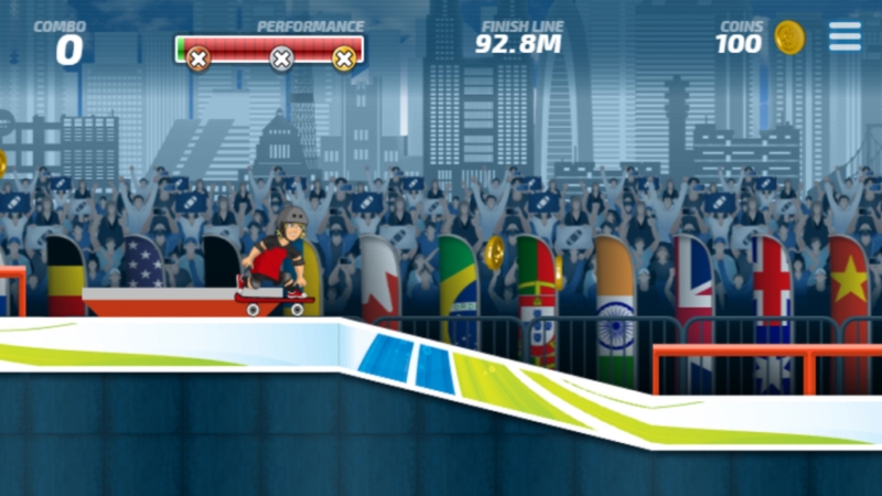 花样滑滑板ios版2