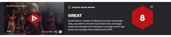 ARPG《绯红结系》IGN 8分 出色表现在同类水准之上