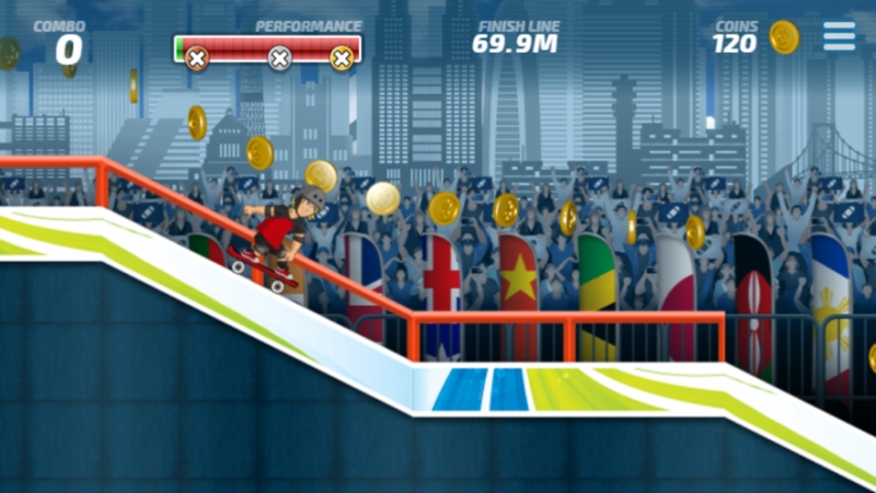 花样滑滑板ios版1