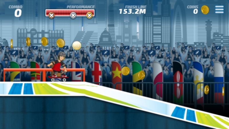 花样滑滑板ios版0