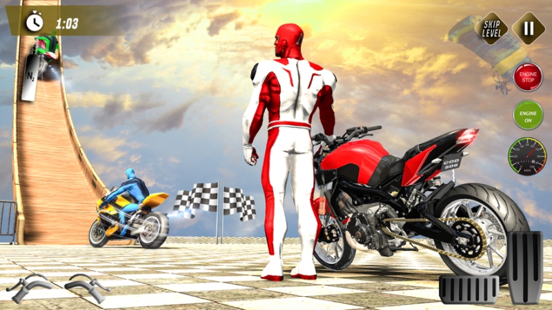 蜘蛛英雄摩托特技ios版3