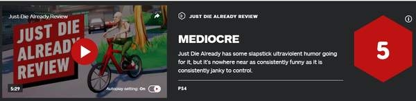 《模拟老大爷》IGN 5分 暴力性的闹剧幽默，操作困难