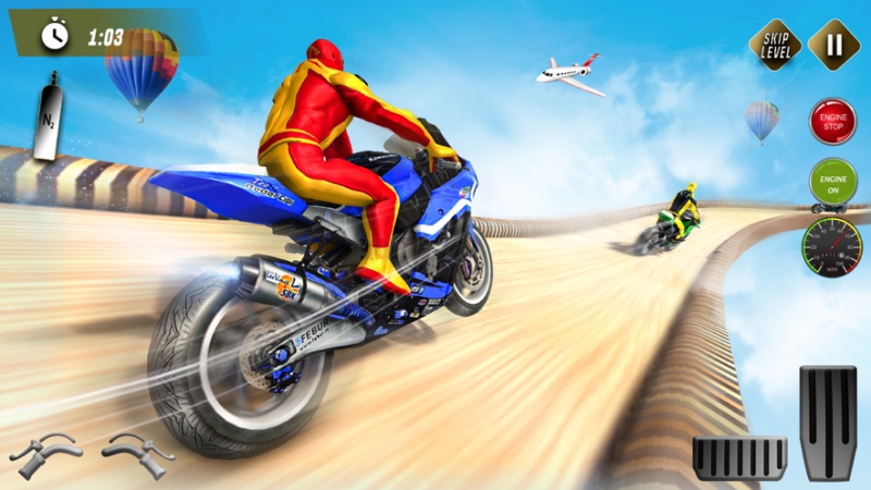 蜘蛛英雄摩托特技ios版2