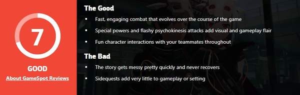 万代《绯红结系》GS 7分 叙事一团糟，玩法系统出色