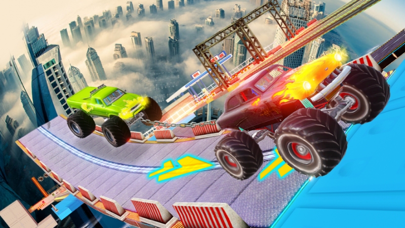 双链汽车特技游戏3Dios版2