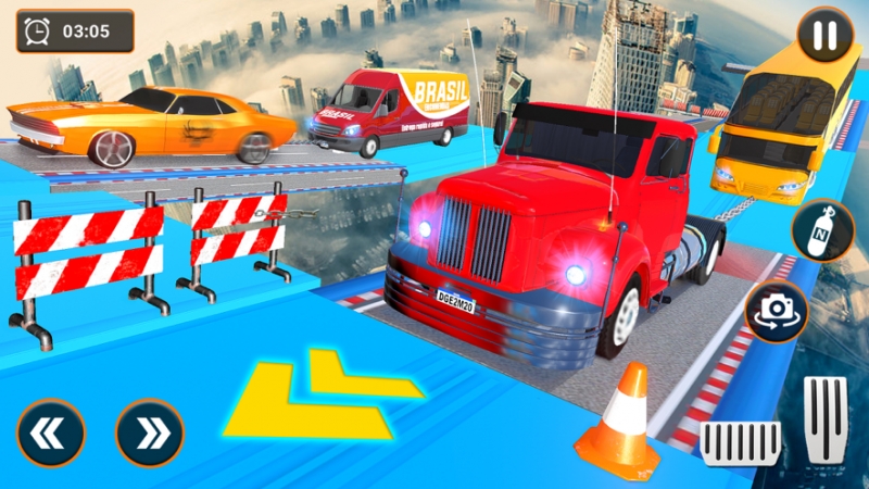 双链汽车特技游戏3Dios版1