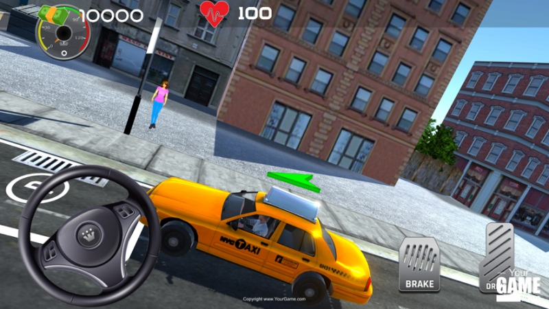 Taxi City Driving Simulator 3Dios版4