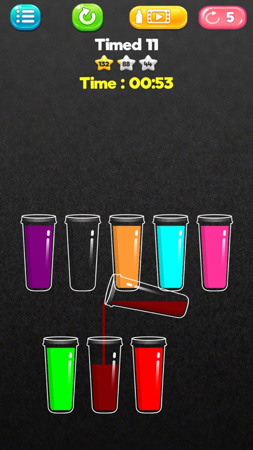 Liquid Sort:Fruit Water Puzzleios版6