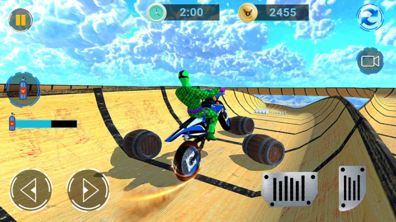 超级英雄蜘蛛特技自行车 2ios版3