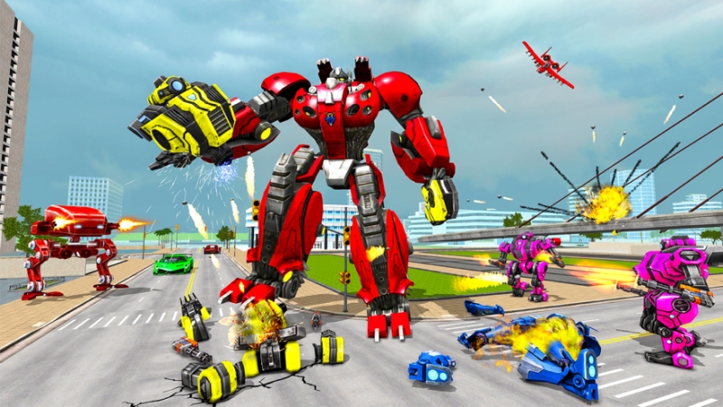 蜘蛛机器人英雄机甲竞技场ios版2