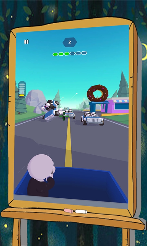 火柴人马路吃鸡3