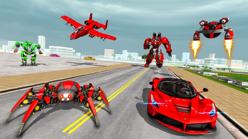 蜘蛛机器人英雄机甲竞技场ios版4