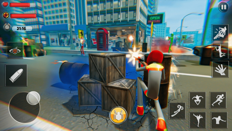 火柴人蜘蛛绳索英雄3Dios版1