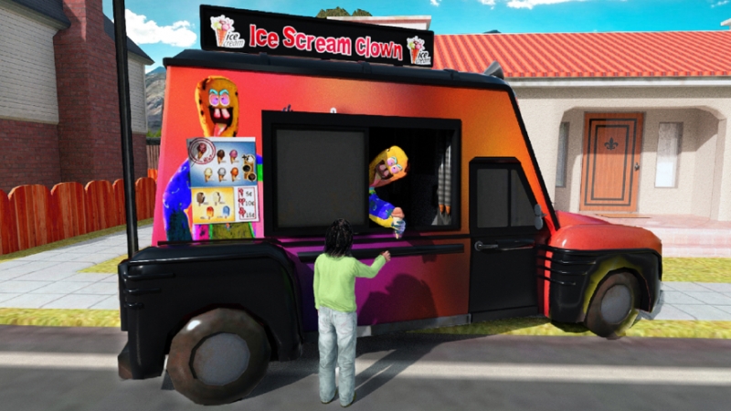 Crazy Ice Scream Clown Game 3Dios版1