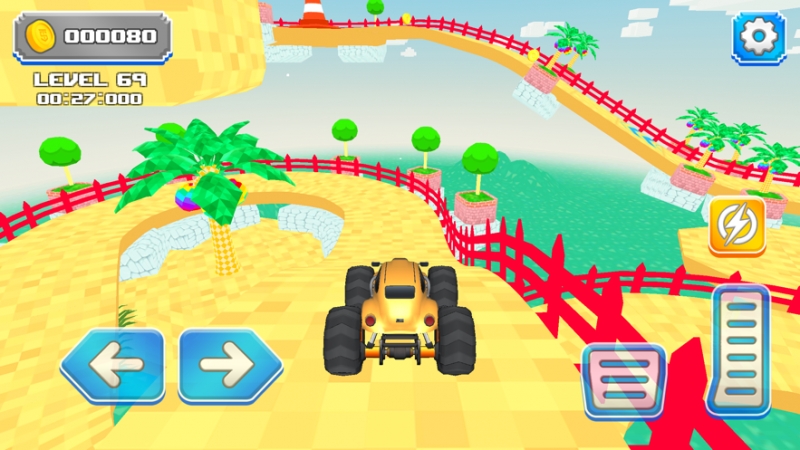 Craft Car Stunts 3Dios版1