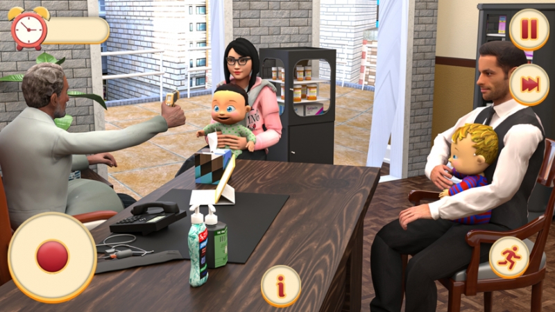 双胞胎新生婴儿日托模拟ios版0