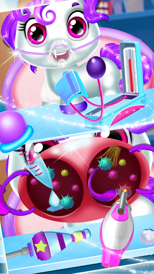 医生女生宝宝小游戏: 照顾宠物医生ios版4