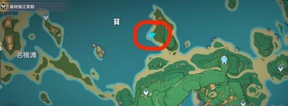 原神稻妻阿敬奇异的海螺位置及宝箱地点