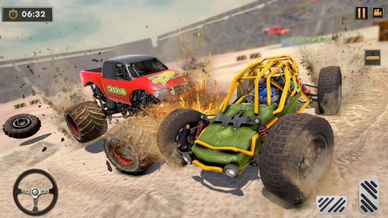 Dune Buggy Car Crash Stuntsios版3