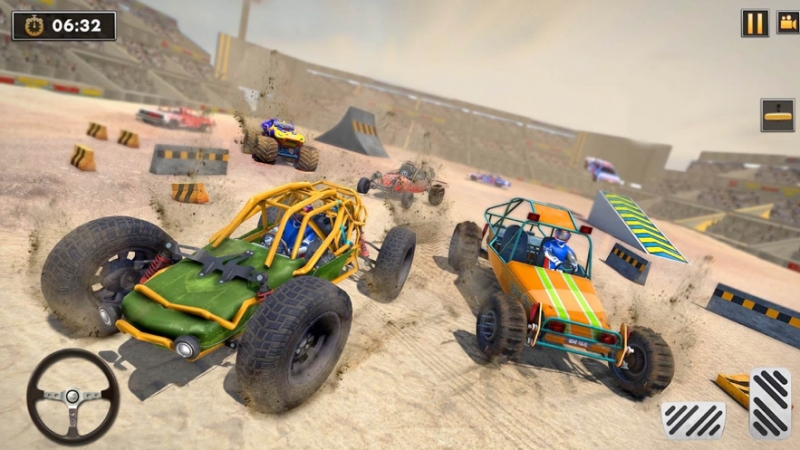 Dune Buggy Car Crash Stuntsios版6