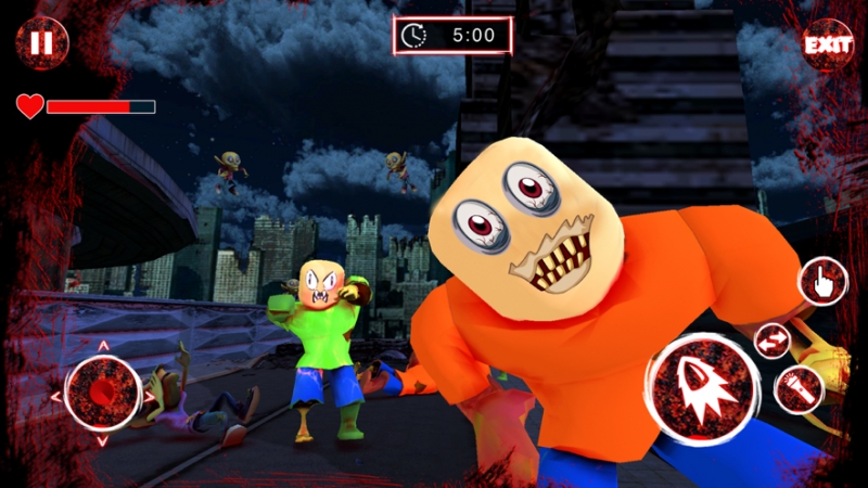 秃头僵尸闹鬼镇 2ios版0