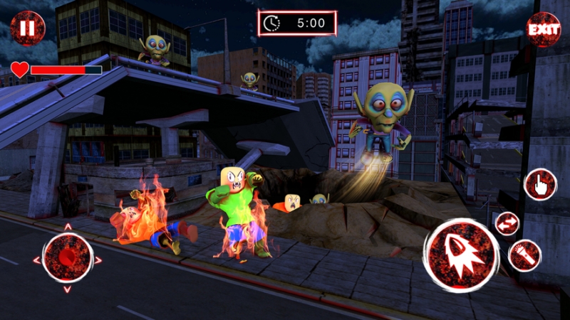 秃头僵尸闹鬼镇 2ios版3