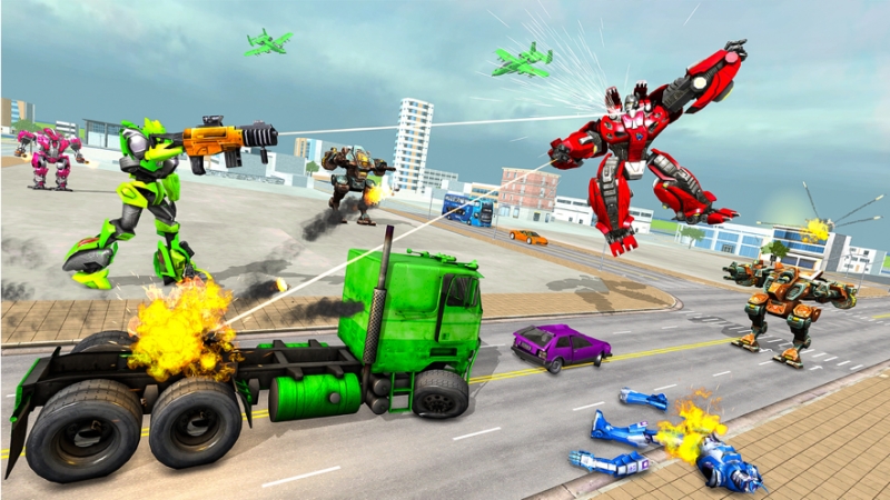 蜘蛛机器人英雄机甲竞技场ios版1