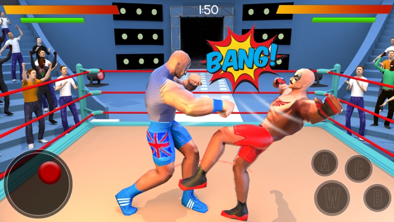 摔跤游戏:真正的摔跤革命Fight 3Dios版3