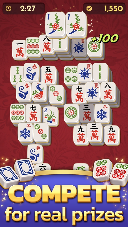 Mahjong Solitaire Cubeios版3