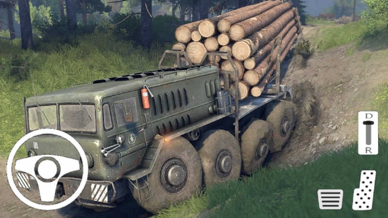 Wood Transport Truck Cargoios版0