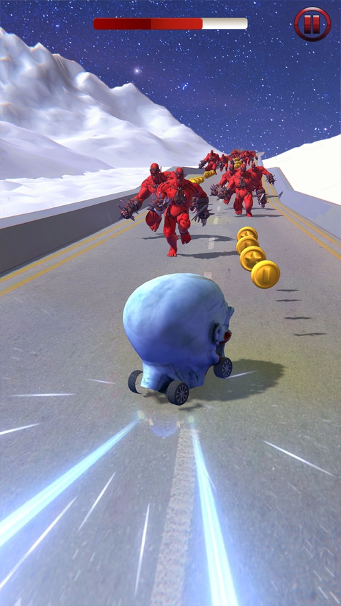 让我们去可怕的头车比赛 2ios版2