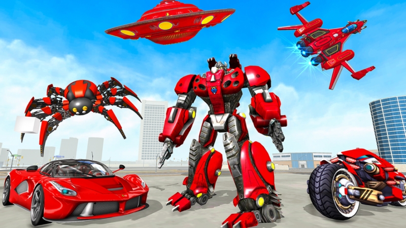 蜘蛛机器人英雄机甲竞技场ios版5