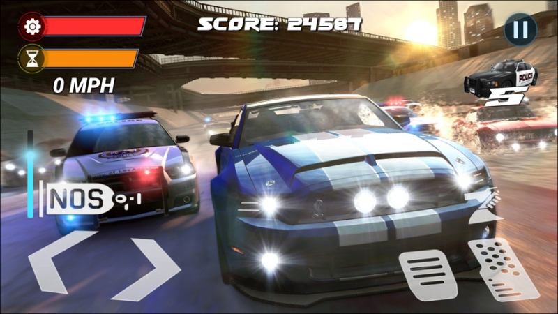 逃离警车追逐警察 3D 2021ios版0