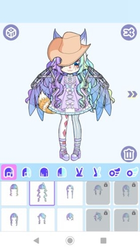 粉彩怪物娃娃换装0