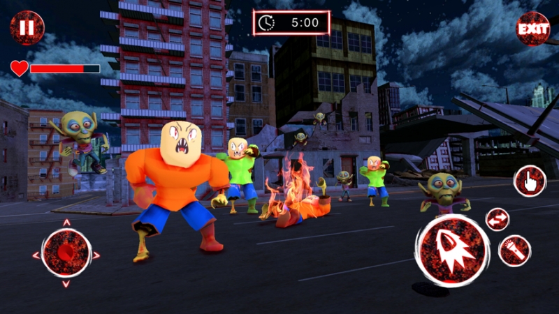 秃头僵尸闹鬼镇 2ios版2