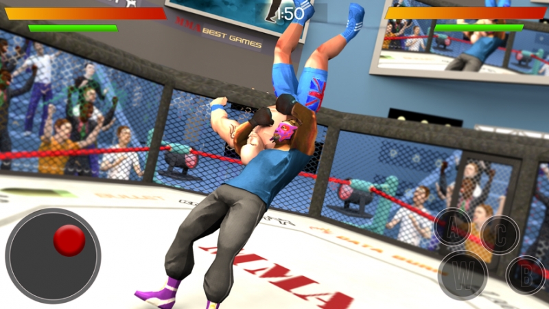 摔跤游戏:真正的摔跤革命Fight 3Dios版6