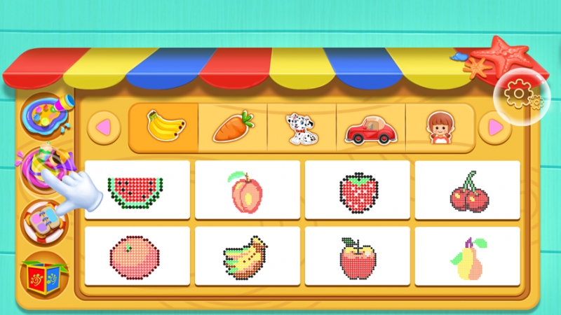 益智拼珠子画板ios版7