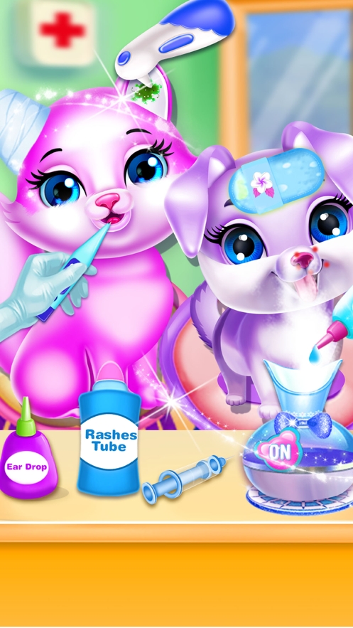 医生女生宝宝小游戏: 照顾宠物医生ios版2