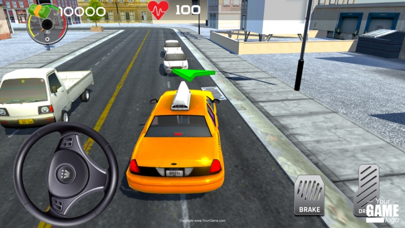 Taxi City Driving Simulator 3Dios版0