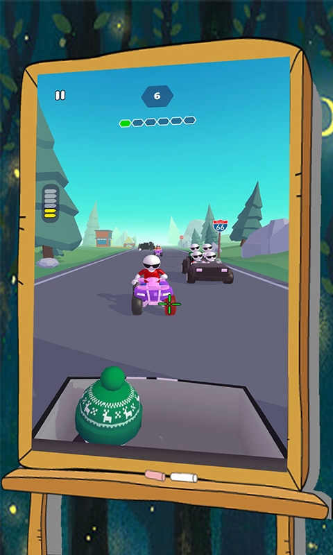 火柴人马路吃鸡1