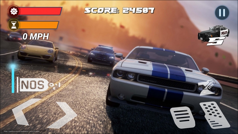 逃离警车追逐警察 3D 2021ios版1