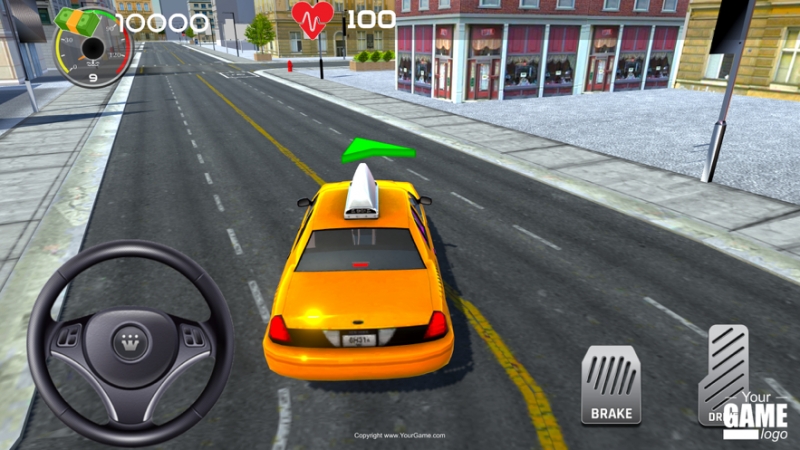 Taxi City Driving Simulator 3Dios版3