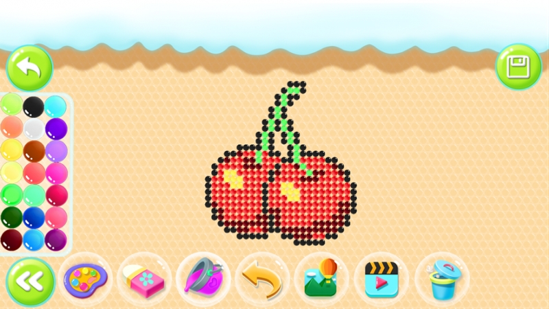 益智拼珠子画板ios版1