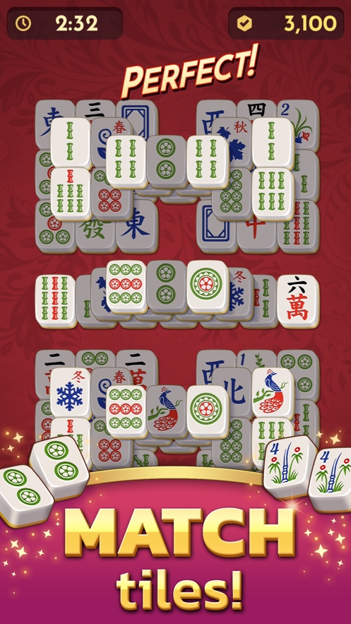 Mahjong Solitaire Cubeios版1