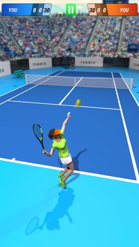 网球游戏:打开匹配3Dios版2