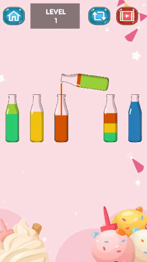 Water Sort Puzzle: Liquid Sortios版2