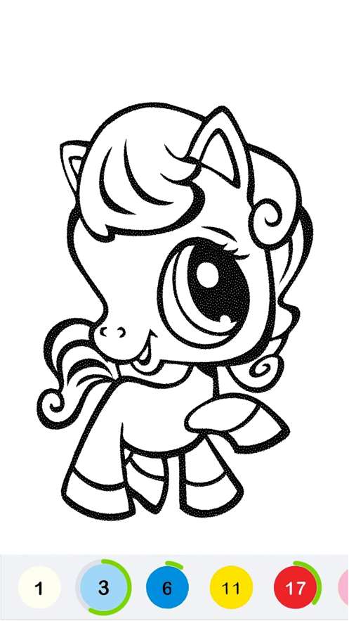 Littlest Sweety Pet Coloringios版2